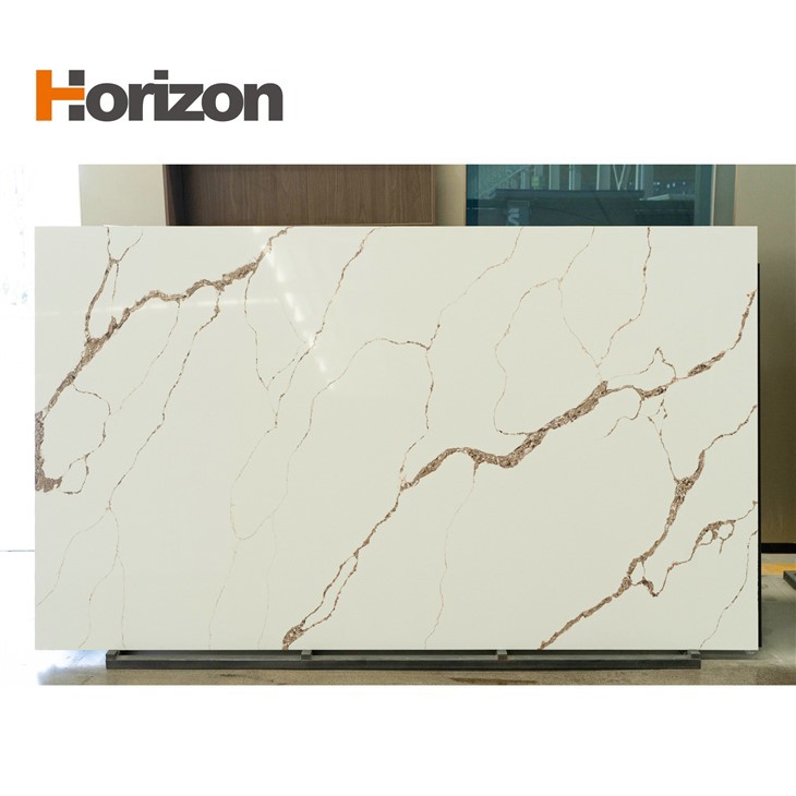 White Quartz Jade Stone Top For Modern Kitchen
